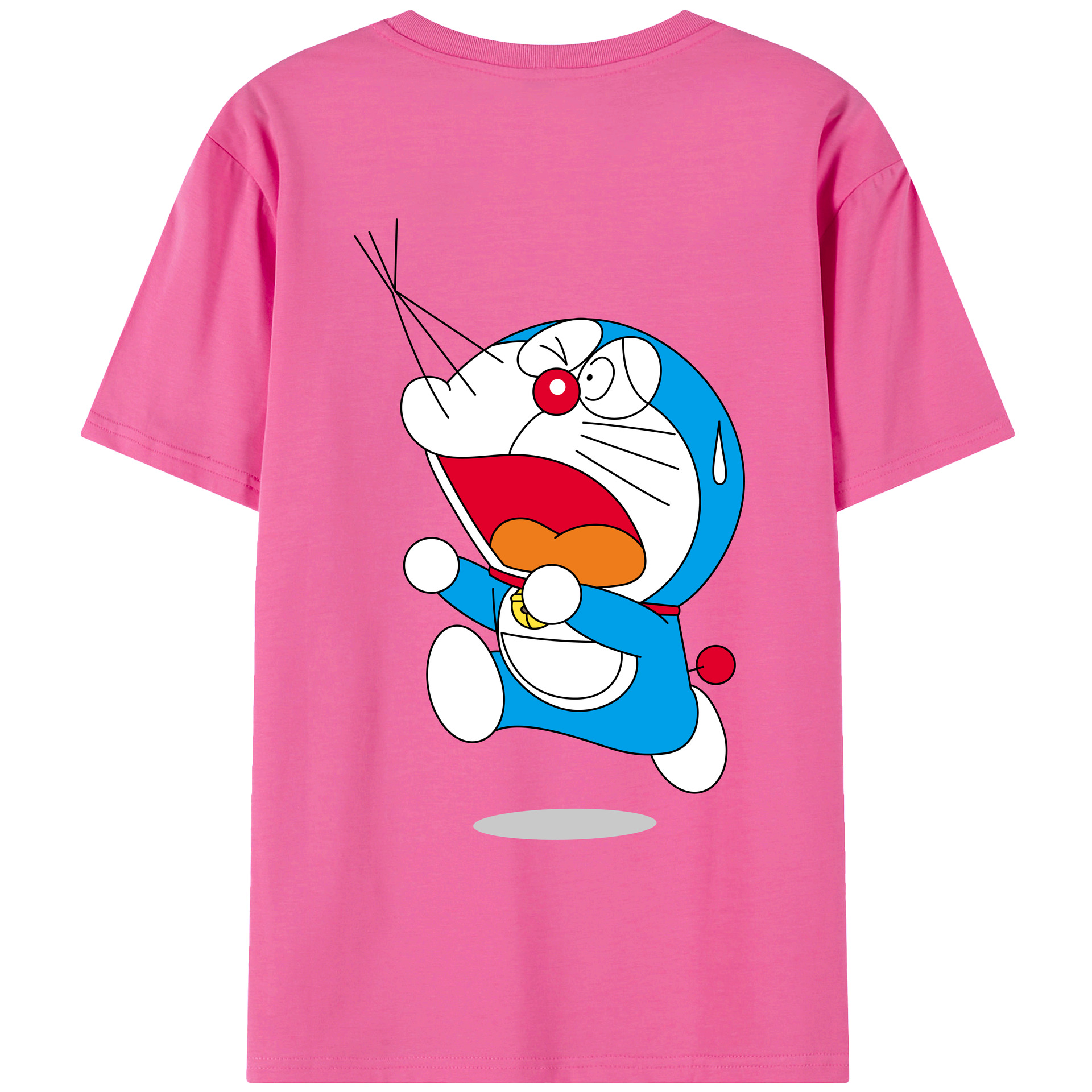 （画像用） ドラえもん Doraemon レディース半袖Tシャツ(バックプリント)